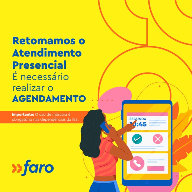 Atendimento Presencial Por Agendamento Faculdade Faro 3108